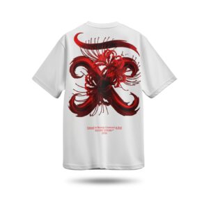 t shirt lily spider black