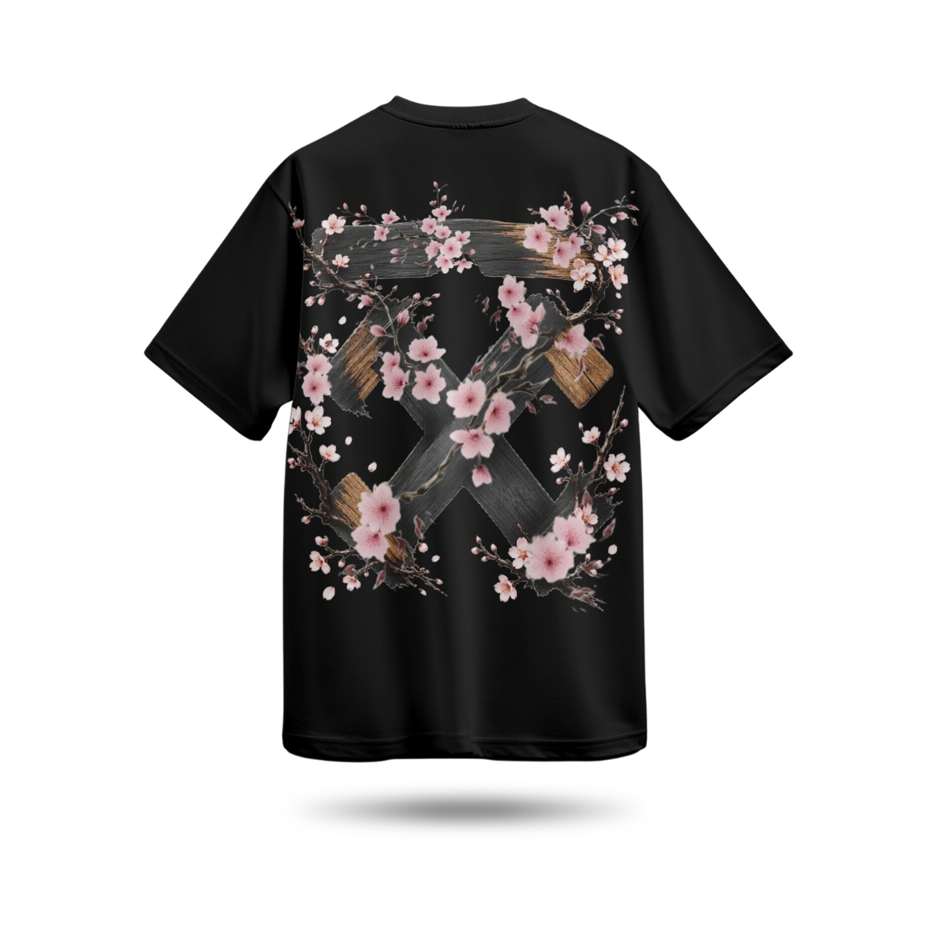 t shirt sakura black